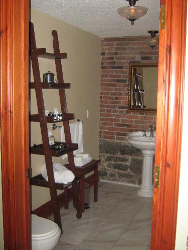 bathroom at hotel - this was the beautiful bathroom at the hotel