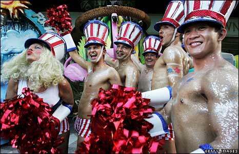 Gay Mardi Gras - A picture from the Gay Mardi Gras parade in Sydney, Australia