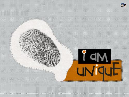 I am unique  - I am unique