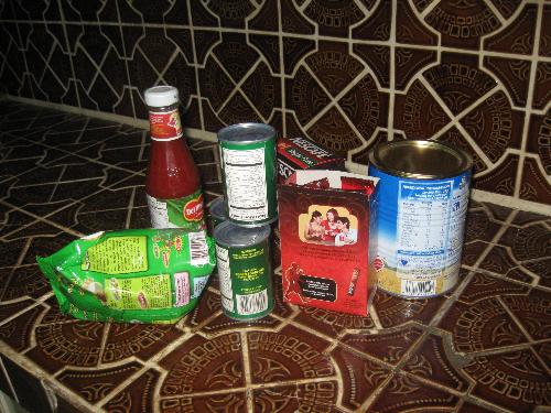 grocery items - groceries mainly composed of food items