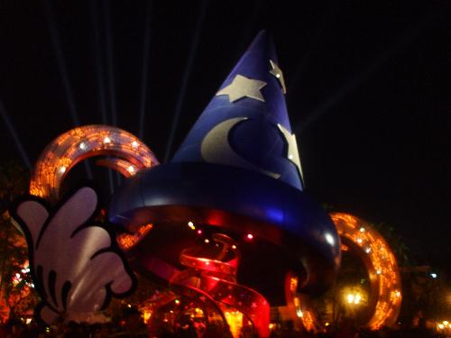 Hat at Mgm - When i went to MGM i took a photo of the hat in the evening and it came out really well.