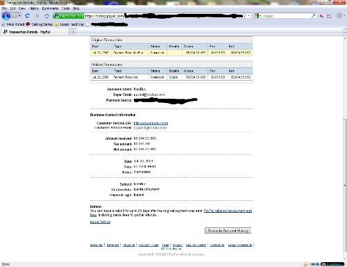 Paypal payment from Neobux - A $5000 cashout to paypal from neobux