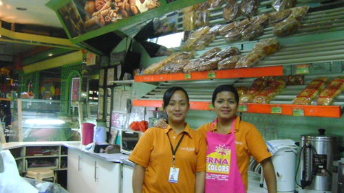 nice people in baguio - swiss baker girls - rose and hazel