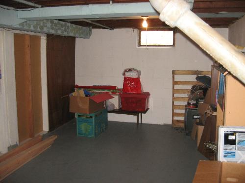 UGly,cluttered, and barren - The room as it is/was October 18th,2009.