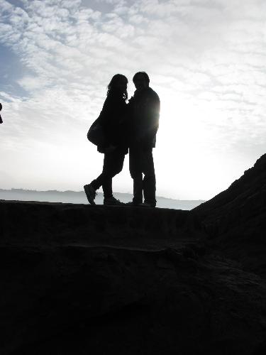 Silhouette of love - The photo was taken on mount bromo east java indonesia. it is a very amazing moment in an amazing place.