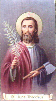 St. Jude - The Saint of the hopeless, of the helpless and so much more!