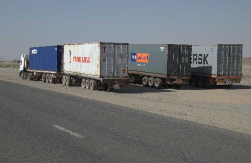 by road transport  - by road transprot