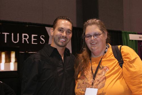 Me and Nick Groff from Ghost Adventures - Me and Nick Groff from Ghost Adventures at Scarefest 2009 in Lexington, KY