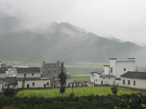 the most beautiful country in china - This photo was taken in spring,2009.Wuyuan located in the northeast of jiangxi province China,the country was named as the most beautiful country by Chairman Jiang.In spring the cole flowered,the flower with the traditional building in south China makes many shutterbugs and visitors lost in inebriation.Did you go to China? Did you go to wuyuan?