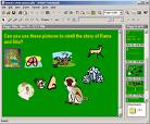 internet surfer - screen of a computer
