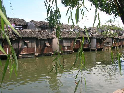 nature - Village near the river