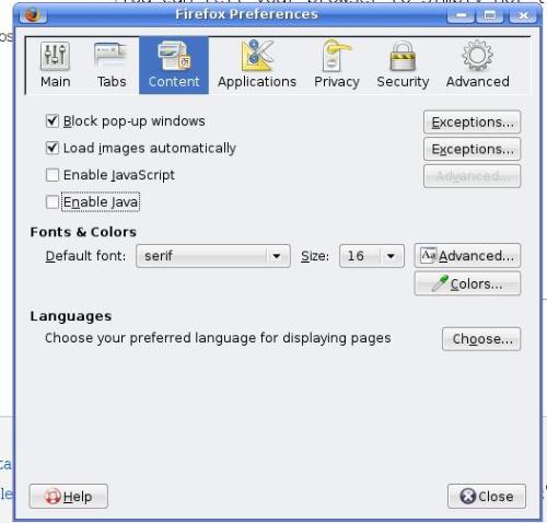 Slow Modem Configuration Firefox - This is the best configuration for a slow modem in Firefox.