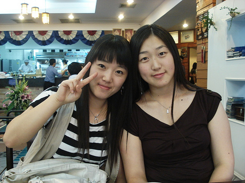 korean girls - i like making friends with korean