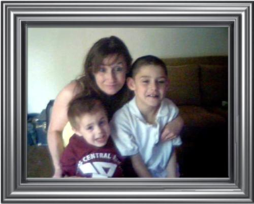 My Family - This is me and my two boys...I love my boys very much they are my life and my heart belongs to them...I love being a mom...
