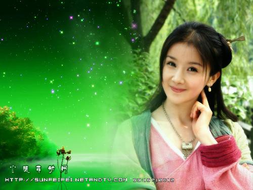 sun feifei - beautiful movie star