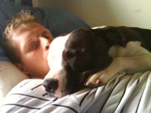 Sooooooo Sleepy!!!! - We had both been out all day for a very long walk!