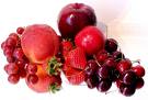 health - picture of apple and grapes