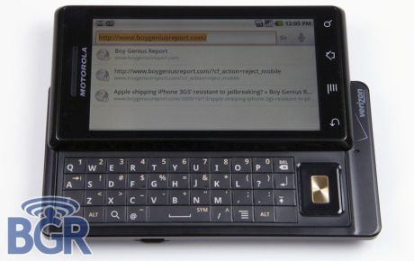 Motorola Sholes - The new and rumored phone that is coming out for Verizon that is suppose to compete with the iphone coming out around November 6th.