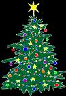christmas tree - decorated christmas tree