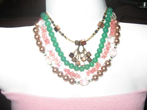necklaces - necklaces made of stones and beads