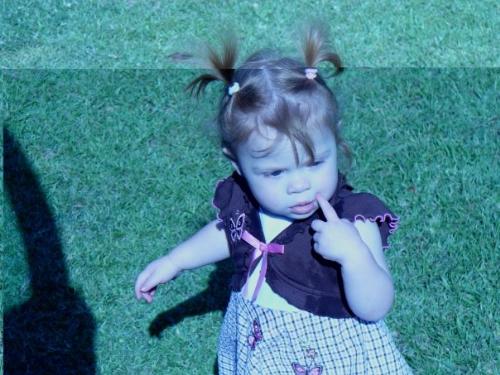 My grand daughter! - A picture of my grand daughter.