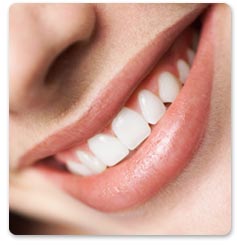 white teeth - picture showing white teeth