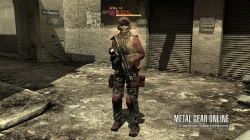Metal Gear Online - Just a picture of my Metal Gear Online character.