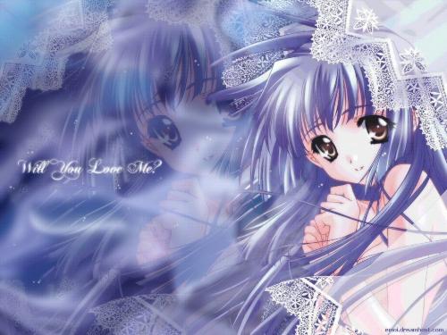 Anime Girl Wallpaper - A cute anime girl wallpaper for you PC