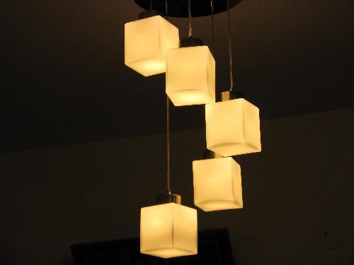 light - We can change our interior look with suitable lighting.