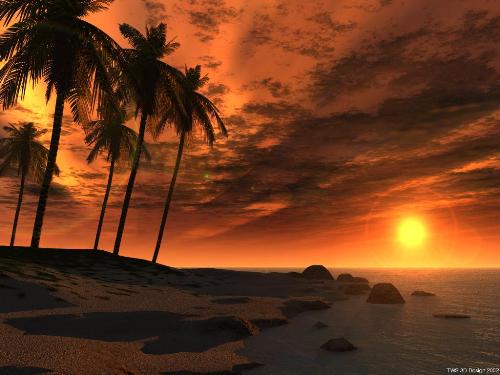 jamaica beach - its a pic of jamiaca