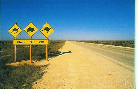 outback road - Outback road, Australia (in the good season)