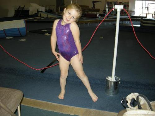 Anything for Kids - My daughter took a few gymnastic classes and loved it. Here she is at her Christmas recital. She did great and moved up to the older class.