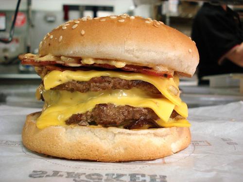Cheeseburger! - the only way to eat a burger!