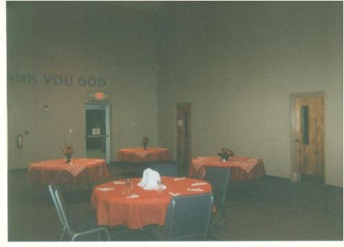 Tables at our wedding - Our wedding Tables... Facing the corner of the room my mom's side sat on