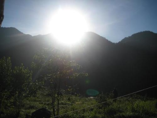 Nice Sunrise - Taken during our climb