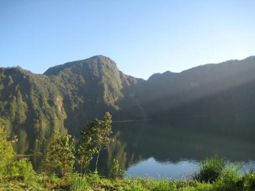 Lake - A nice lake given by nature. Taken during our climb.