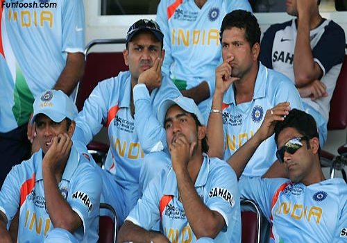 cricket - world cup photograph of team india