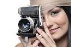 Camera - Here's someone probably an amature who is happy with her camera