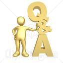 questions and answers - symbol of questions and answers.It will help more in identifying the discussions.