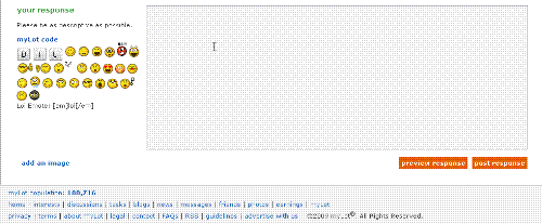 myLot Smileys - I can post real smileys now! I made it!