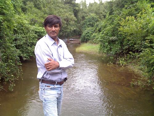That yours truly - This is a photograph of me taken on a biking trip in the forest.I love the outdoors and often go on long trips.