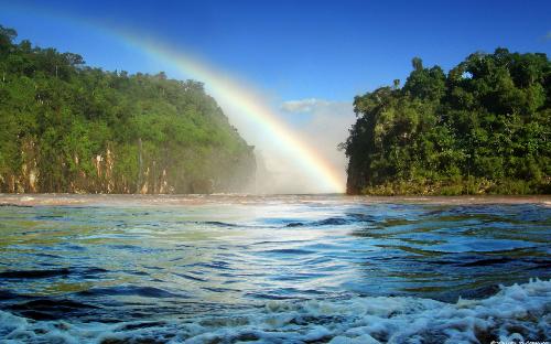 End of the Rainbow - The end of the rainbow is over there. Let's go get the pot of gold!