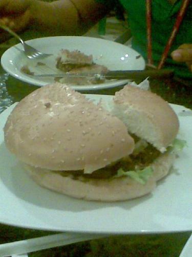 loving burger - favorite bug burger!