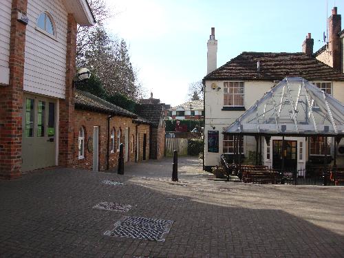 a pub of the Pantiles - I noticed the pub because of its name. It’s called SUSSEX ARMS. As I know Tunbridge Wells is located in Kent. Why does this pub have a name mentioning another county?  Historically, Tunbridge Wells was on the border of Kent and Sussex. This place where the pub is located was a part of Sussex. Although this land is a part of Kent today, but the pub’s name followed it’s original one.