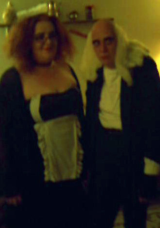Magenta and Riff Raff -  Me and my girlfriend as Riff Raff and Magenta from rocky horror