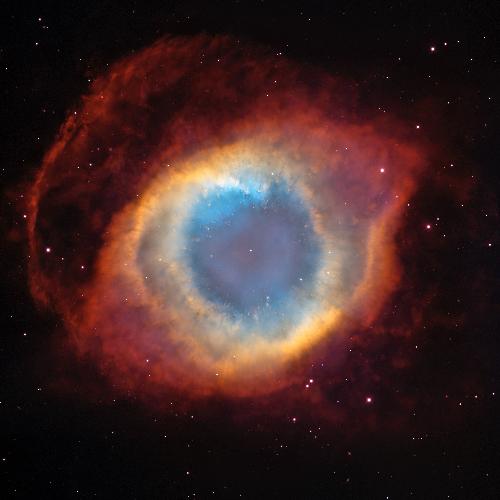 Helix Nebula - Once again, found this pic by Google searching 'Eye of God' (or something like that). This image was captured by an astronomer via telescope (I think) without further tampering (like photoshoping or anything). Awesome image.
