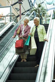 seniors shopping - I prefer shopping alone - not like what you see in this picture