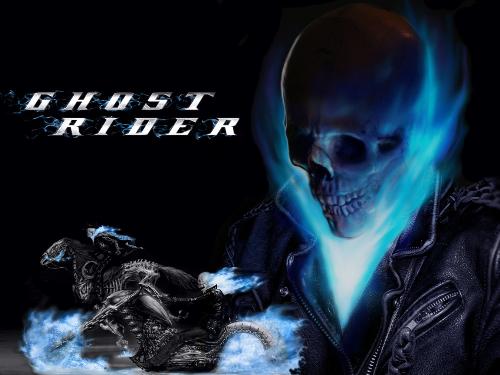 movies - a pic from the movie ghost rider..!
