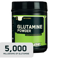 glutamine powder by ON - for fast recovery
