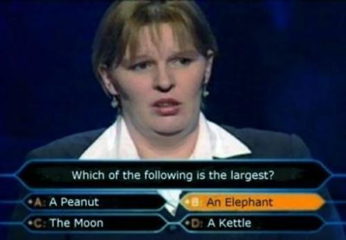 do you agree ? - Do you think she choose the right answer ?